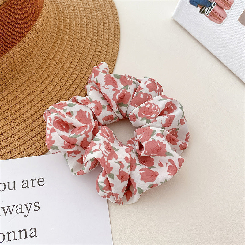 Ponytail High Elastic Large Intestine Hair Ring