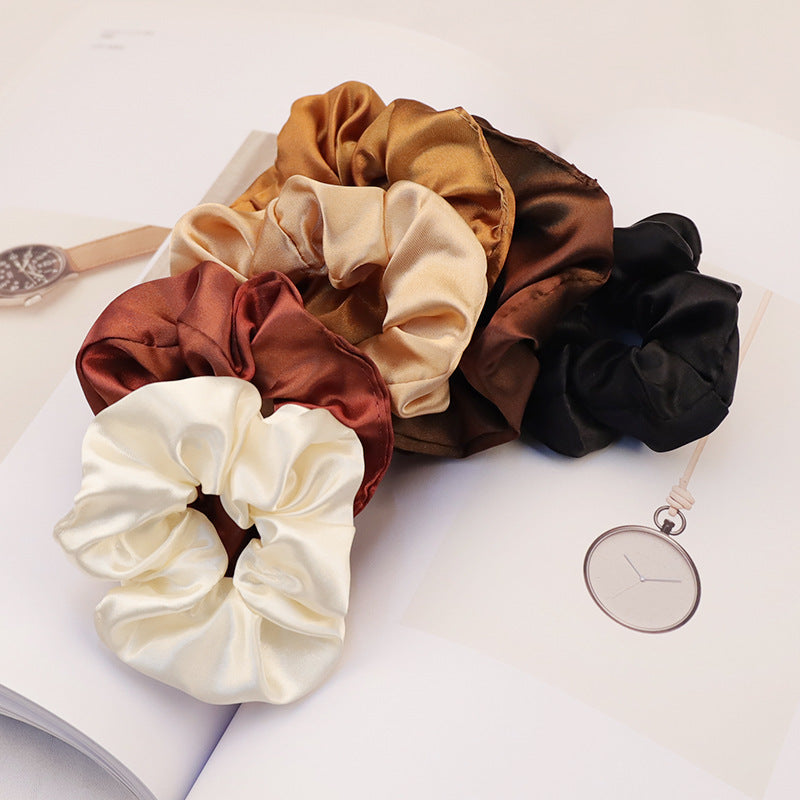 Fabric Hair Ring Hair Rope Satin Cloth Ring Rubber Band Head Rope Pig Intestine Hair Ring