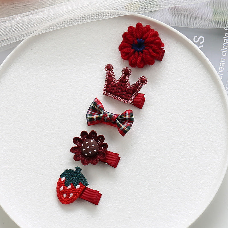 Girls' Fashion Simple Hair Clip Does Not Hurt