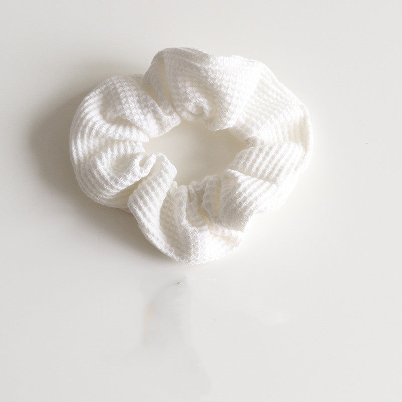 Ins Lattice System Large Intestine Hair Ring Simple Bm Pig Large Intestine Ring
