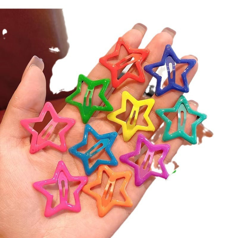 Trendy Luminous Children's Paint Barrettes Cute