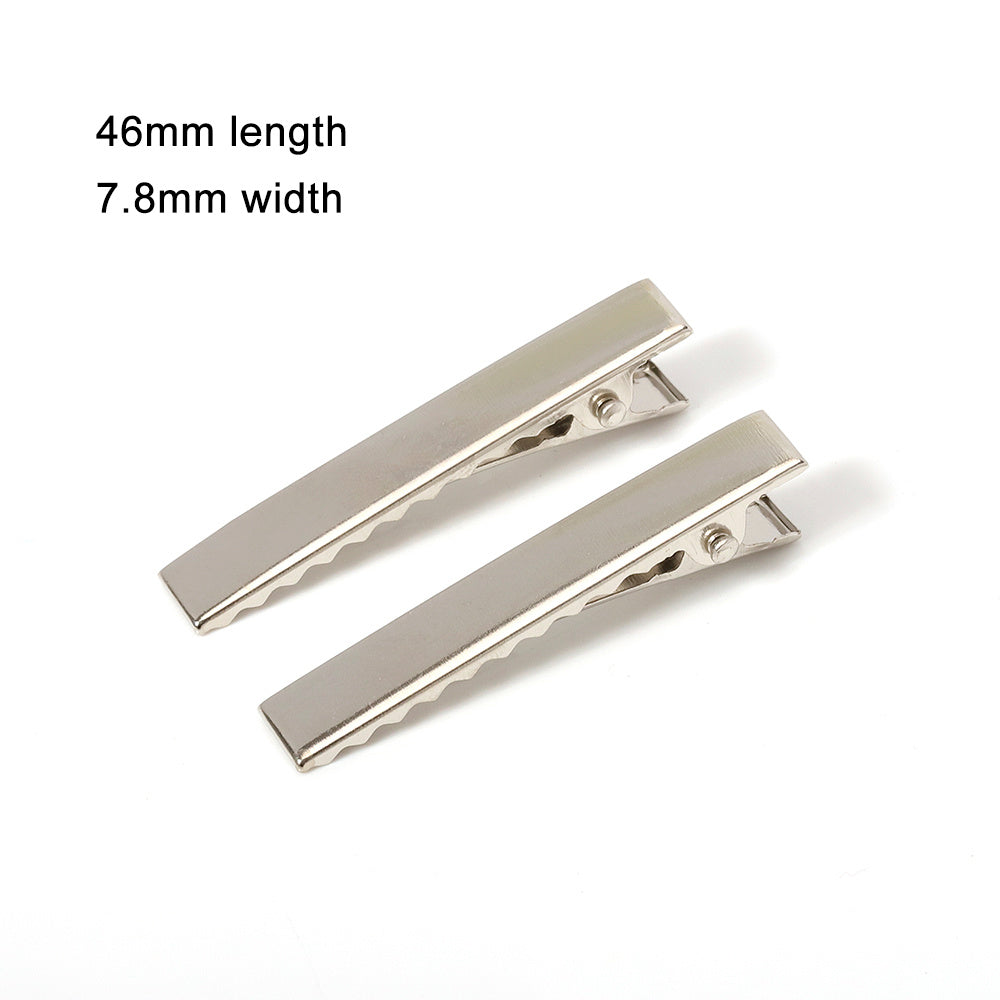 JewelryFish Mouth Metal Alligator Clip Hair Accessories
