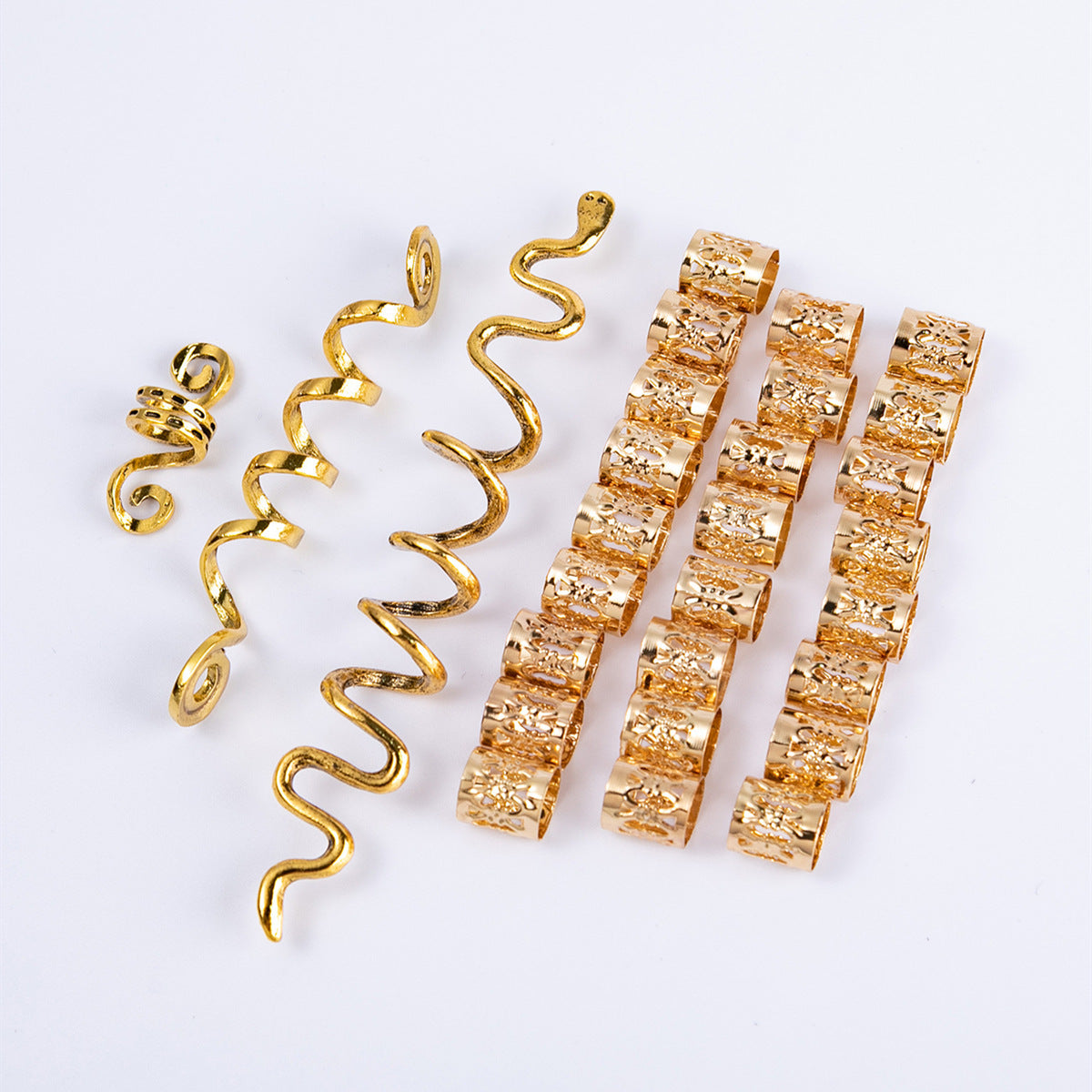 Retro National Style Spiral Dirty Braid Hair Clip