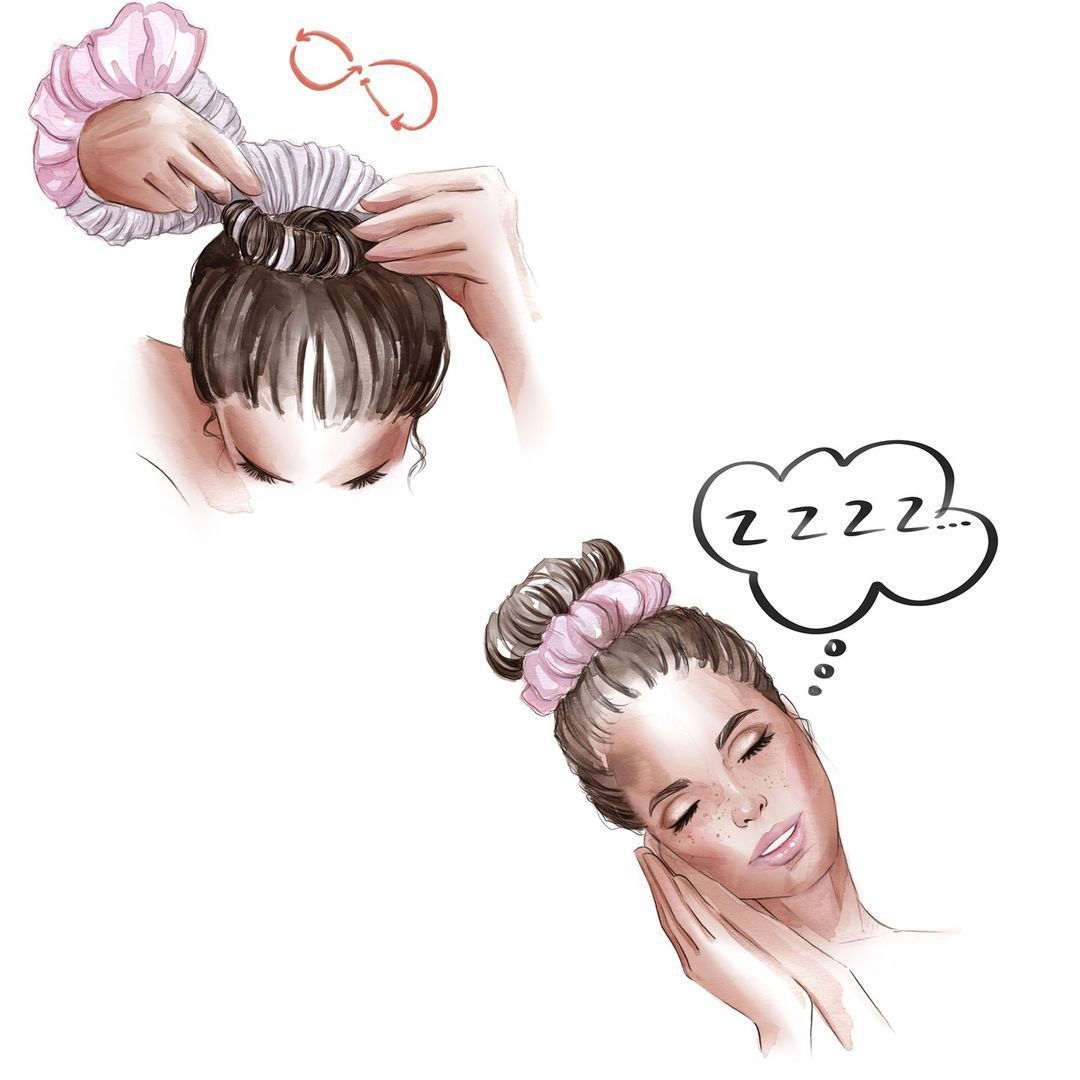 New Bandeau Accessories Style Pallet Fashion Commuter Hair Band Large Intestine Hair Ring Seamless Portable Sleep