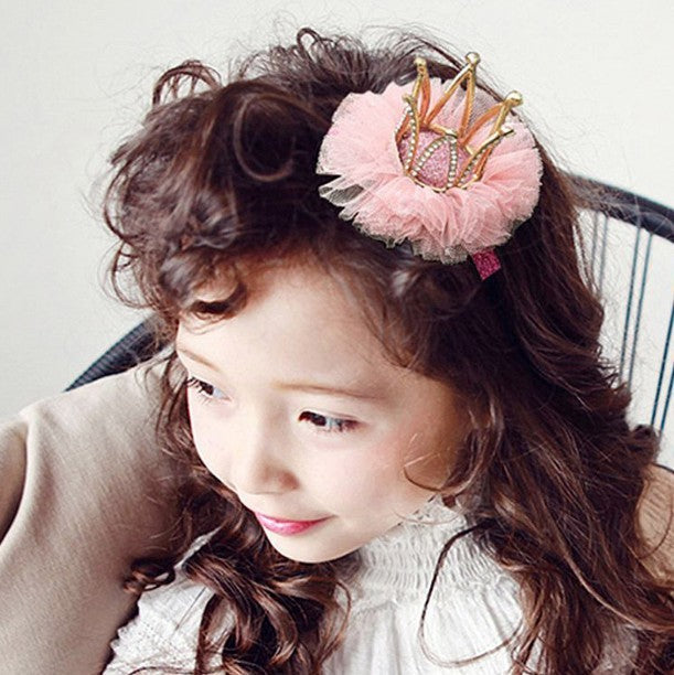 Children's Crown Side Clip Headband Hair Accessories