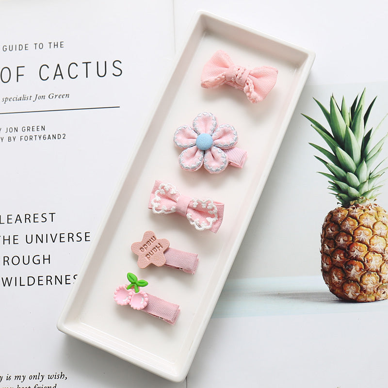 Girls' Fashion Simple Hair Clip Does Not Hurt