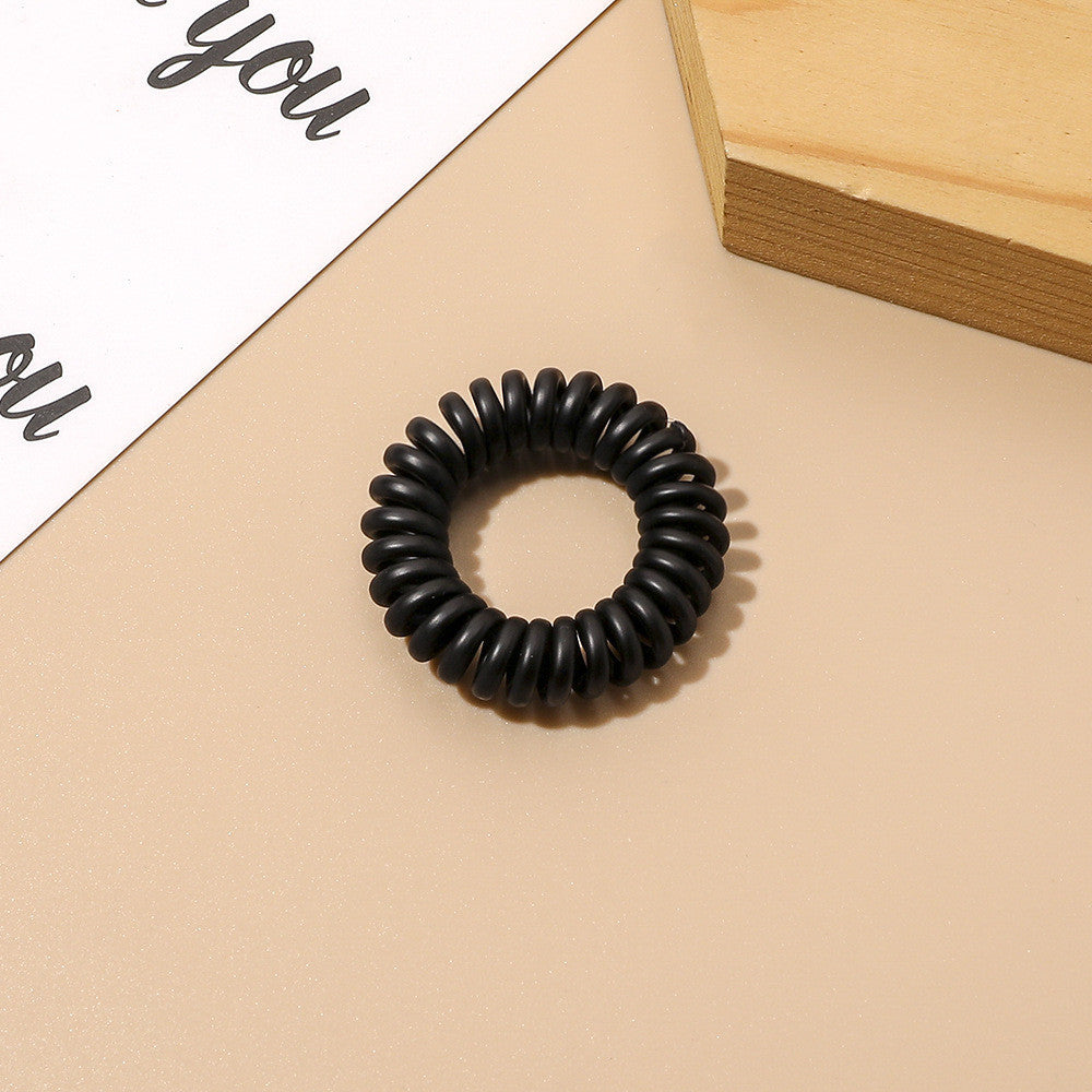 Cute Girl Hair-binding Highly Elastic Hair Rope Simple All-match Small Size Phone Line Hair Ring