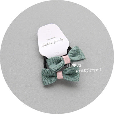 Cute Cartoon Headdress Flower Rubber Band Non-stick Hair Ring