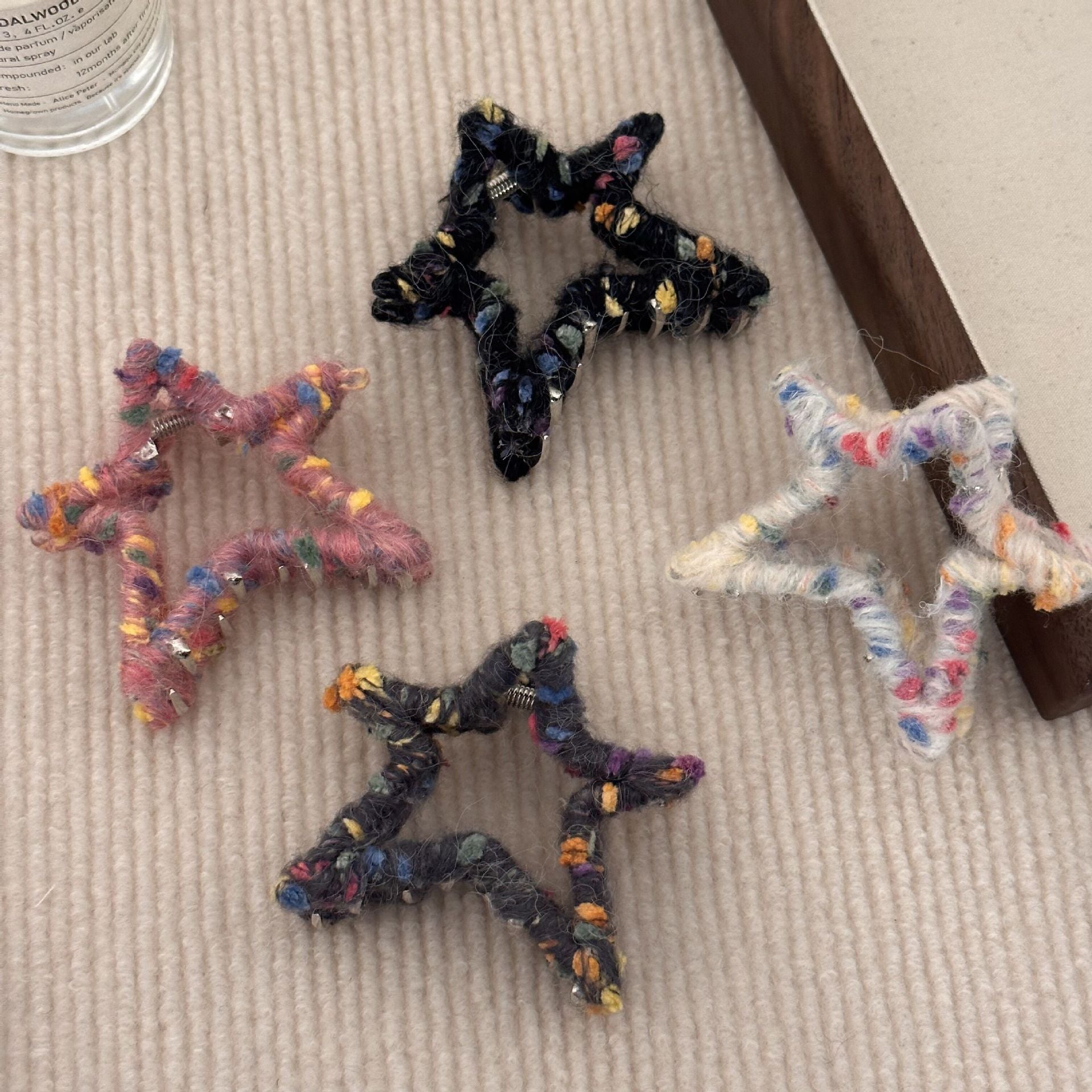 Best Five-pointed Star Grip Back Head Barrettes Ladies