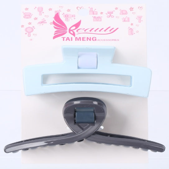 Strong Grip On Large Claw Clip Bag 2 Non-slip Mid-jaw Clips For Women's Long Hair