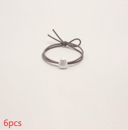 Women's Fashion Simple Cat-shaped Hair Ring