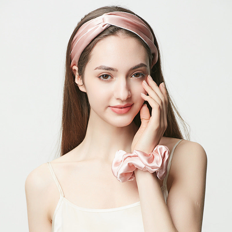 19 M Silk Hair Band Hair Ring Headdress Flower