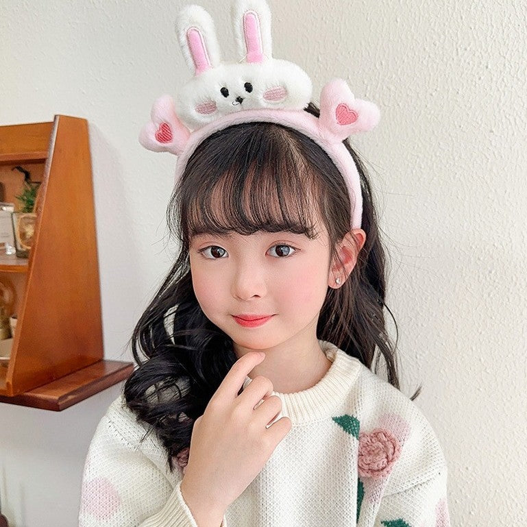 Cartoon Plush Hair Clip Headdress Girl