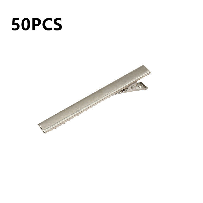 One-word Headgear Material Shark Clip DIY Hair Accessories
