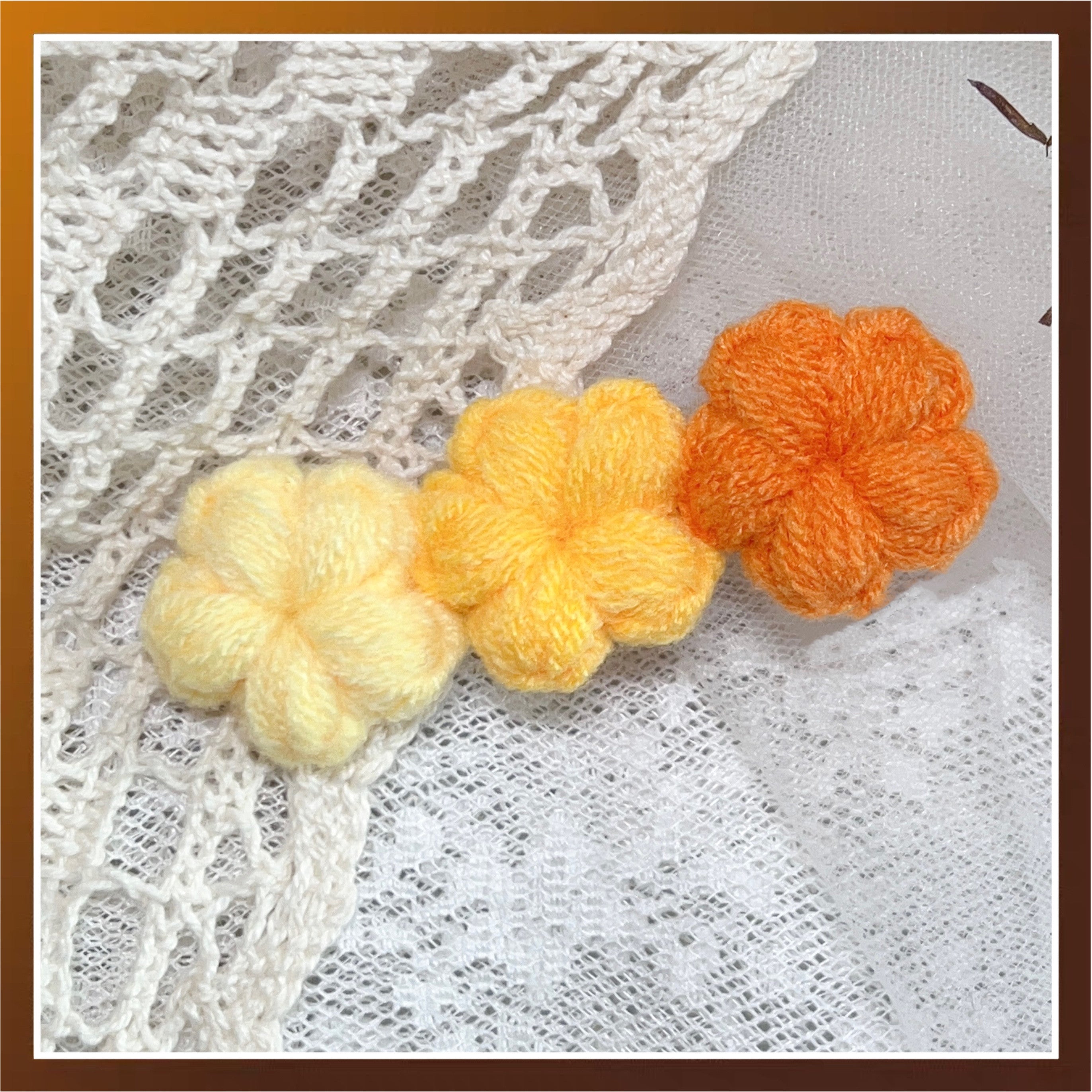 Fashion Braided Yarn Three-dimensional Hair Clip