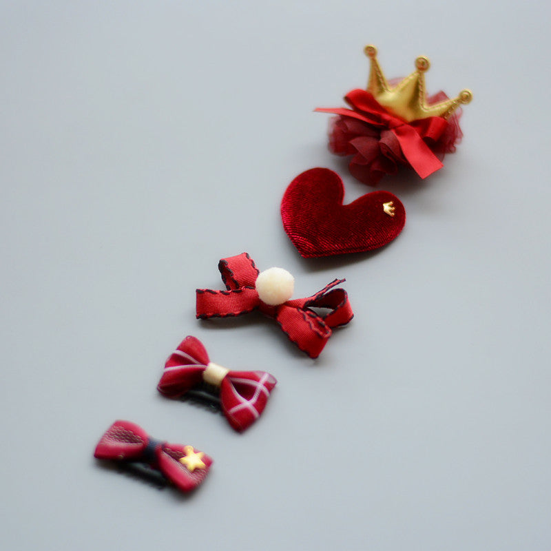Girls' Fashion Simple Hair Clip Does Not Hurt