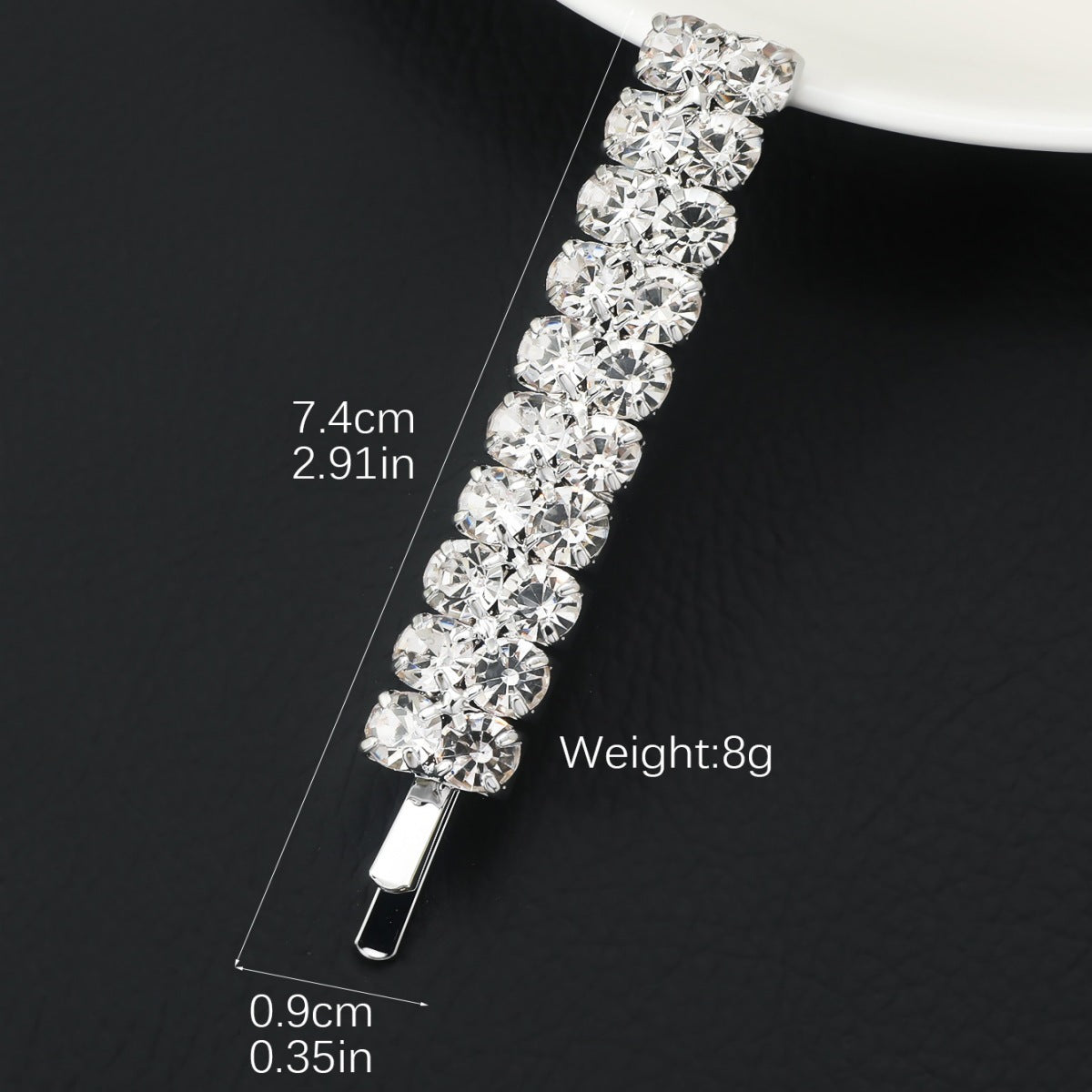 Fashion Word Clip Female Crystal Hair Accessories