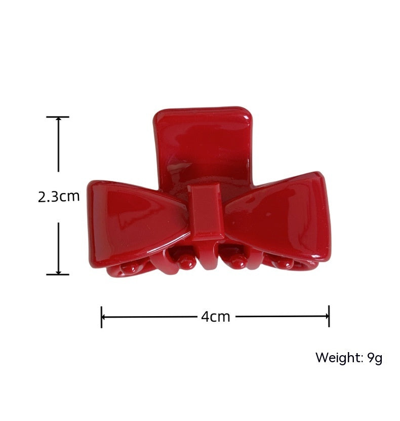Bow Small Grabbing Simple Small Hair Clip Bangs Shark