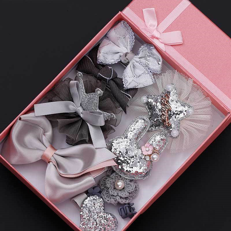 10-piece Set Of Children's Hairpins Hair Accessories Girls Side Clip