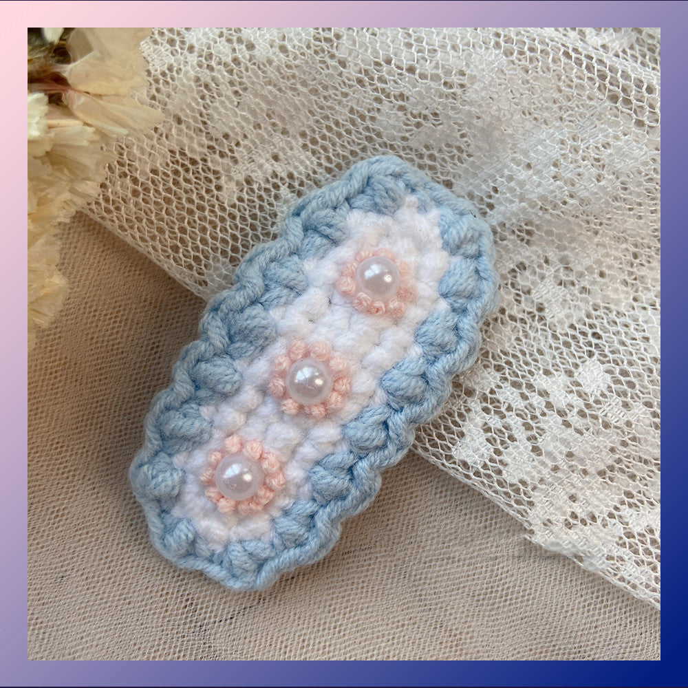 Fashion Braided Yarn Three-dimensional Hair Clip