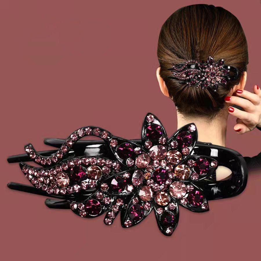 Elegant Three Tooth Clip Curly Hair