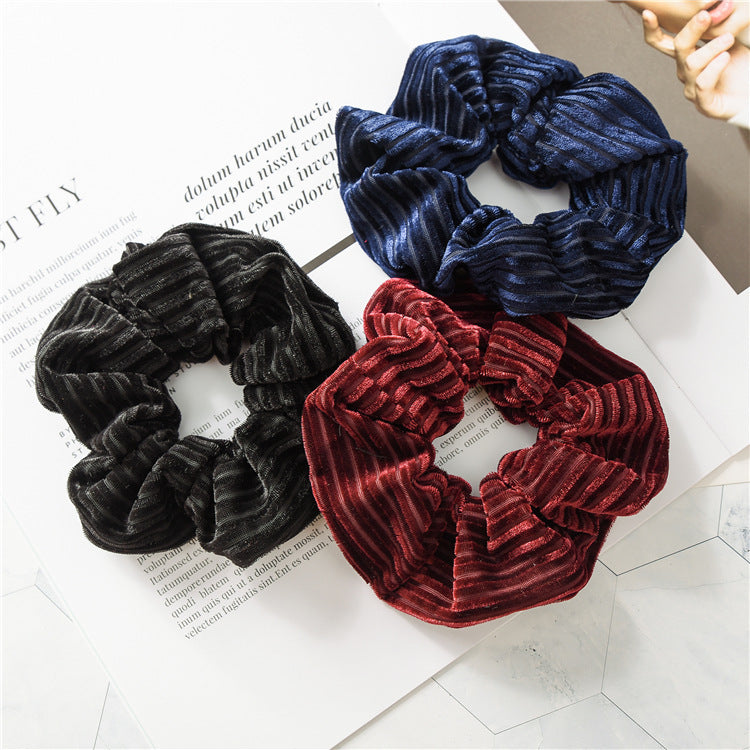 Polyester Large Intestine Ring Hair Monochrome Head Rope