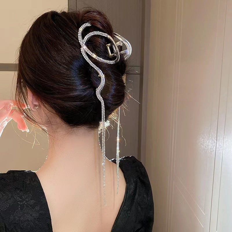 Best Diamond Tassel Grip Clip Advanced Sense Hair