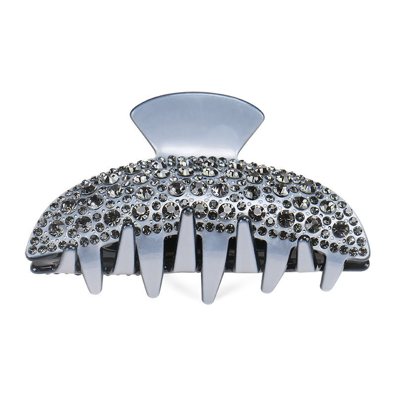 Vintage Rhinestone Women's Cellulose Acetate Sheet Barrettes