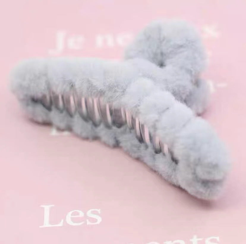 Plush Catch Shark Clip Hair Clip Headdress