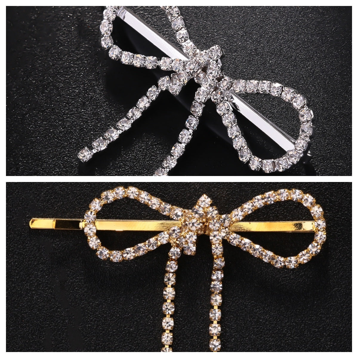 Best Bow Barrettes Side Bangs Cropped Hair Clip Barrettes