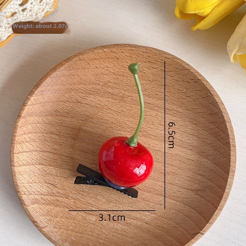 Simulation Cartoon Fruit Barrettes