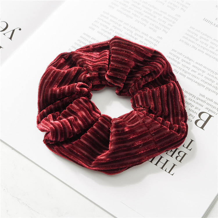 Polyester Large Intestine Ring Hair Monochrome Head Rope
