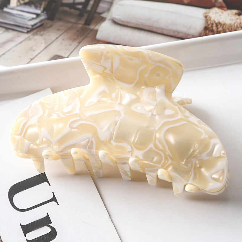 Acetate Plate Ingot Back Head Plate Hair Clip