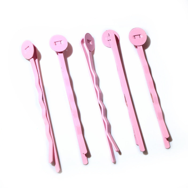 Candy Color Band Tray Clip Internet Celebrity Small Hairpin Handmade Hair Accessories