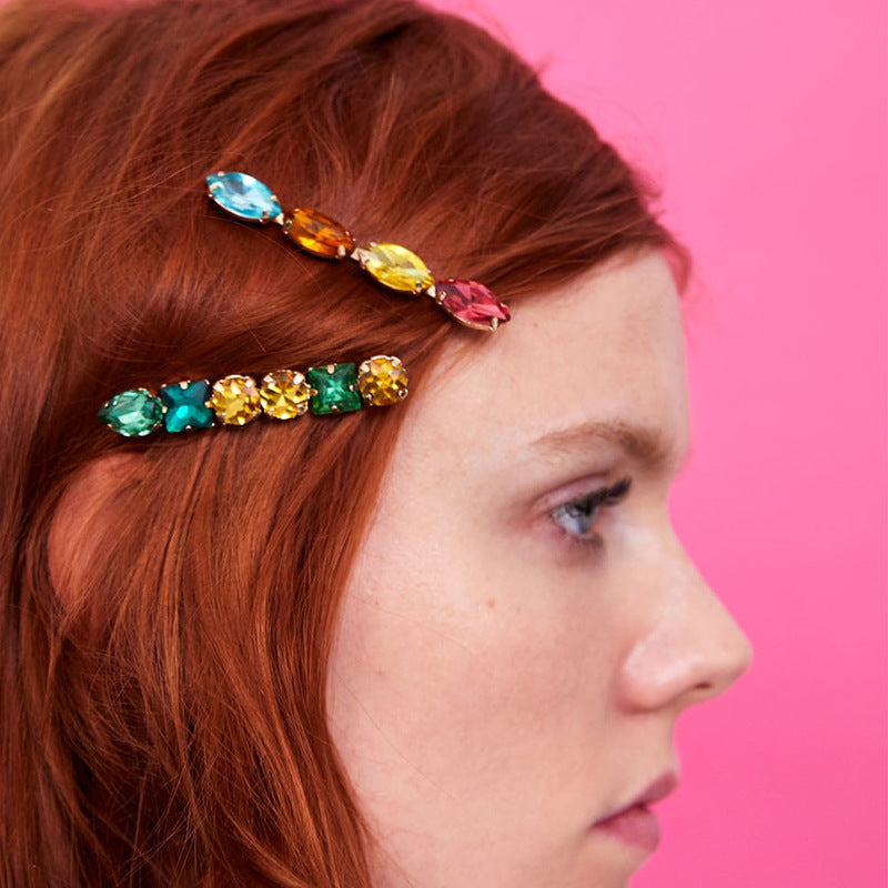 Acrylic Hair clips Set Bobby Pins BB Clips