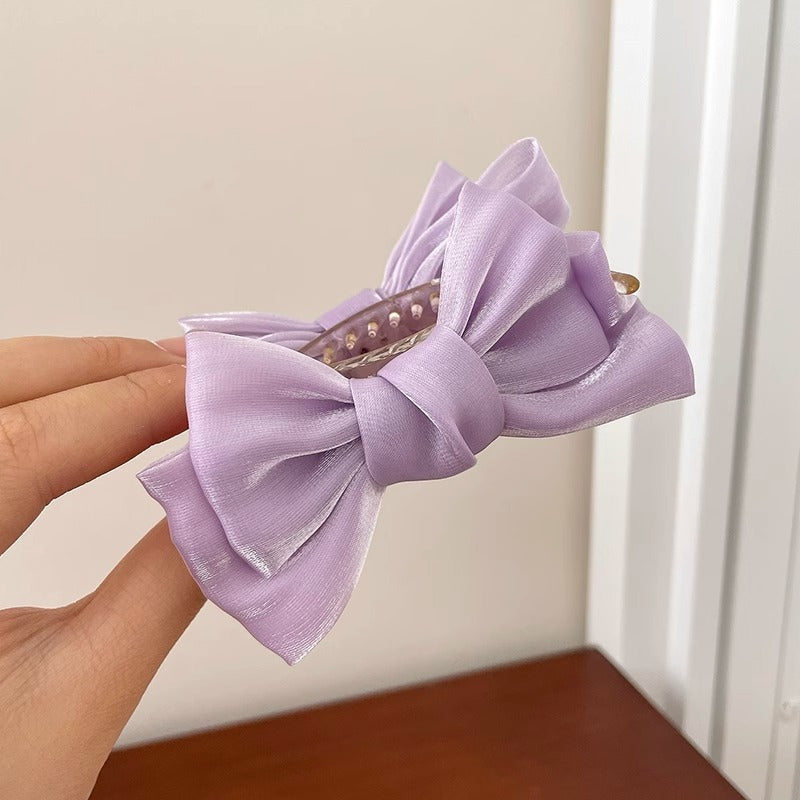 Elegant Hair Clip Female Back Head Clip Updo