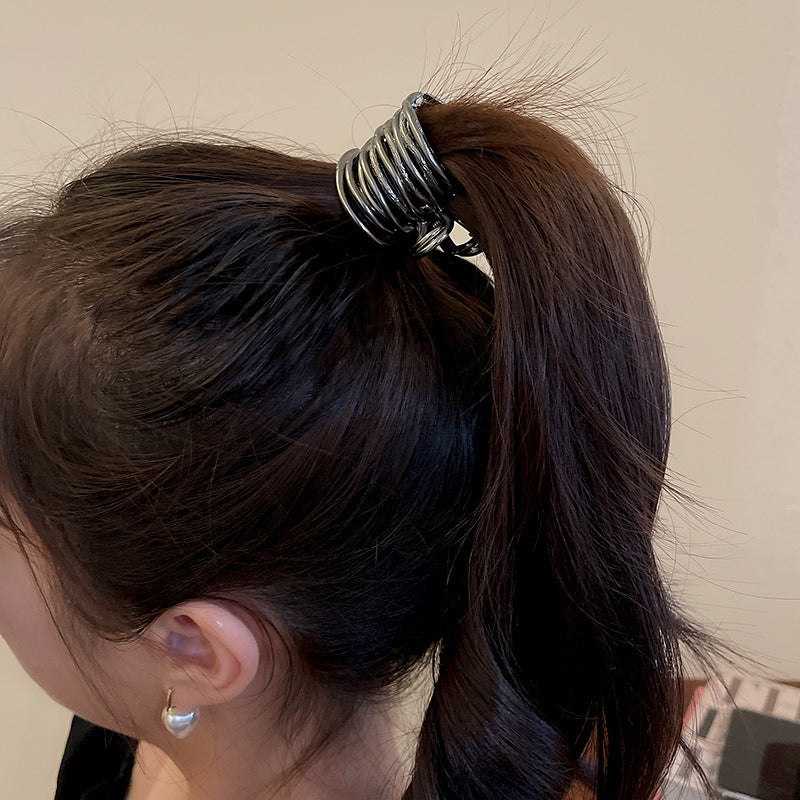 Metal High Ponytail Fixed Fashion All-match Barrettes