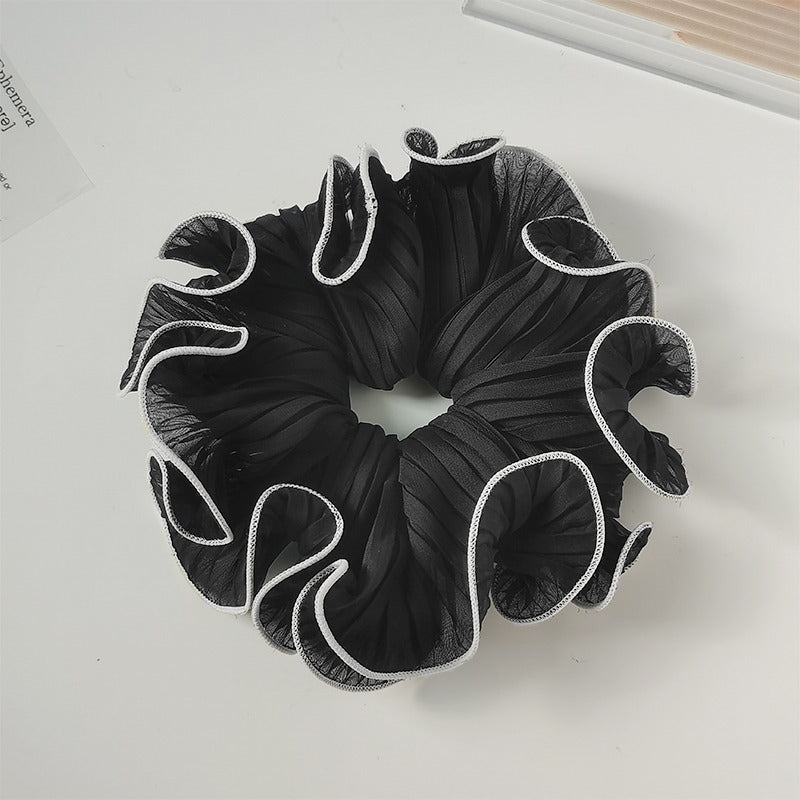 Elegant Headband Female Bun Pleated Large Intestine Hair Ring