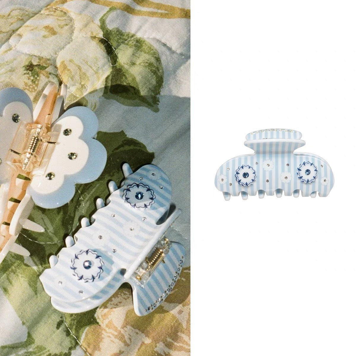 Niche Medium Flower Hair Clip