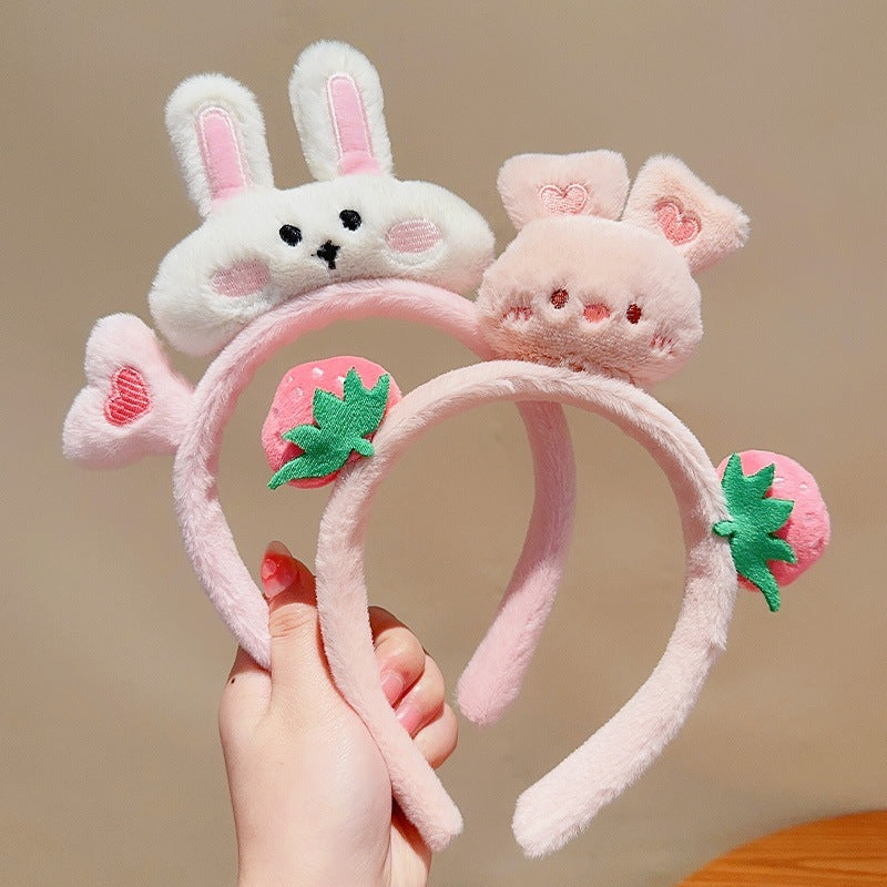 Cartoon Plush Hair Clip Headdress Girl