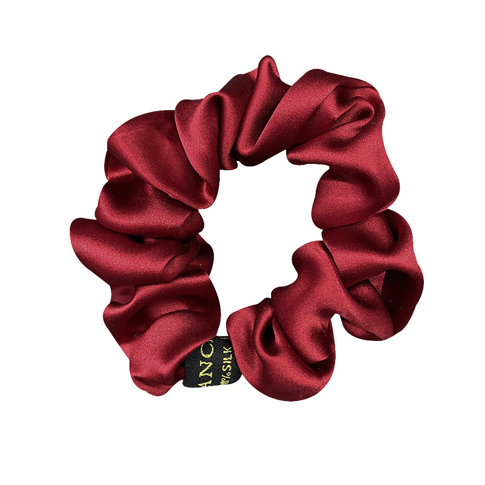 Silk Pure Silk Large Silk Hair Tie Large Scrunchies Hair Ring Headwear