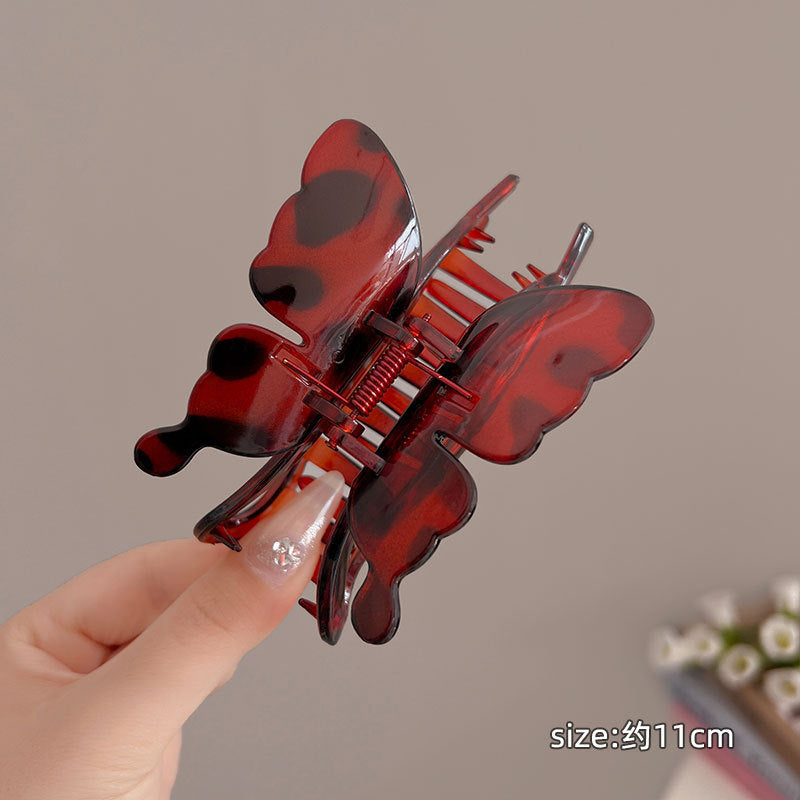 Summer Retro Elegant Butterfly Barrettes High-grade Large Size