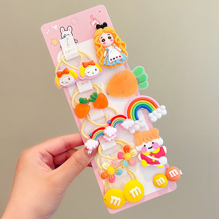 Silicone Cartoon Children's Hair Clip