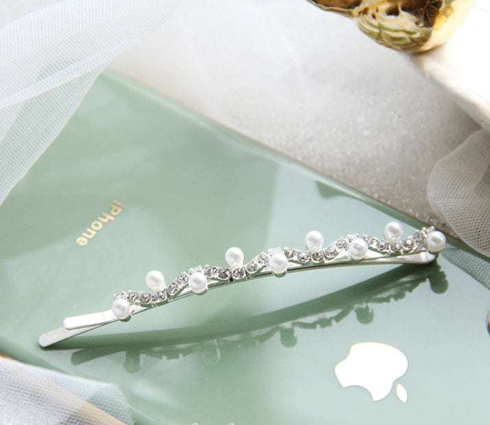 Pearl hair clip hair clip bobby pins