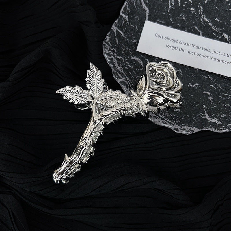 Best Women's Cool Style Metal Rose Hair Clip