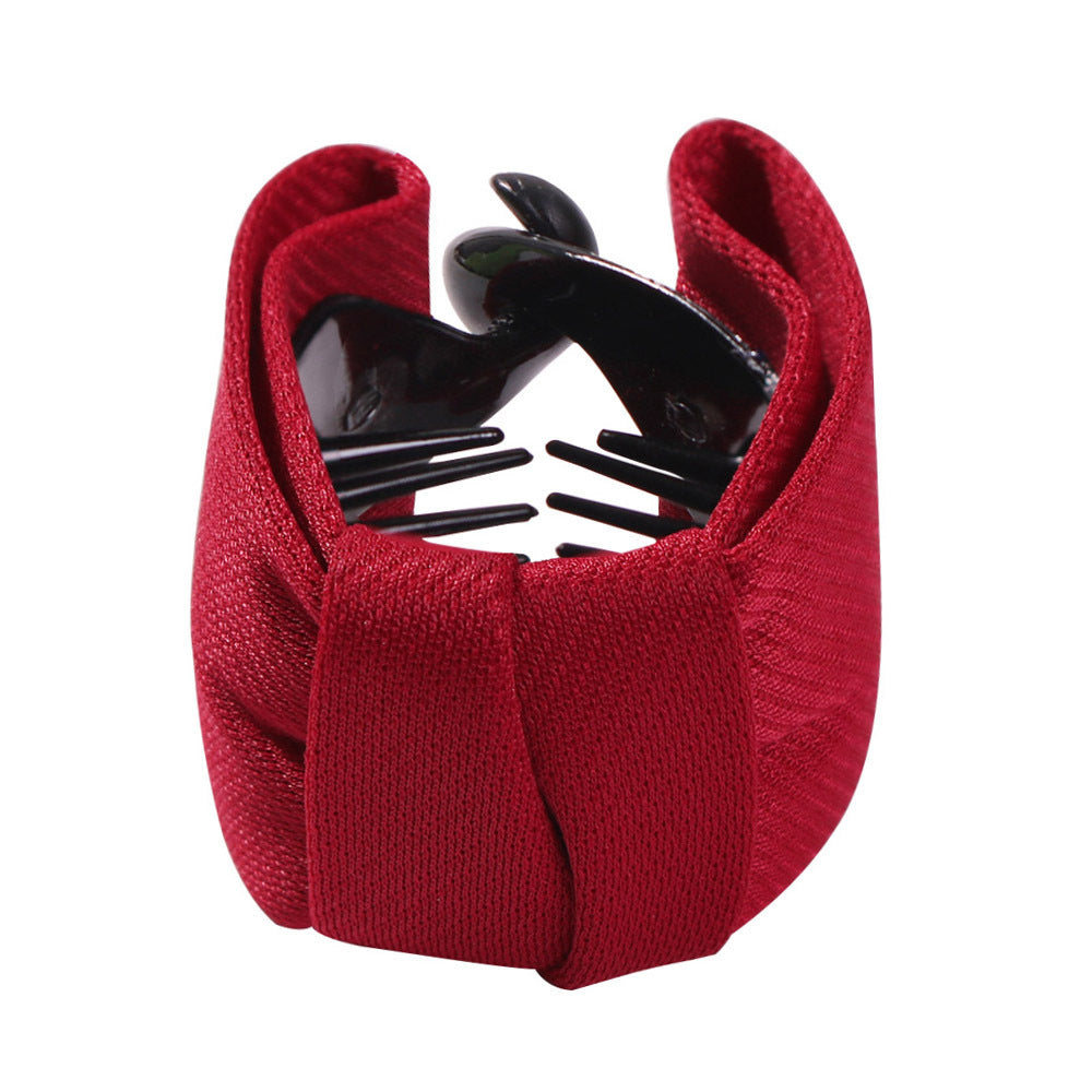 Color fabric hair ring hair buckle