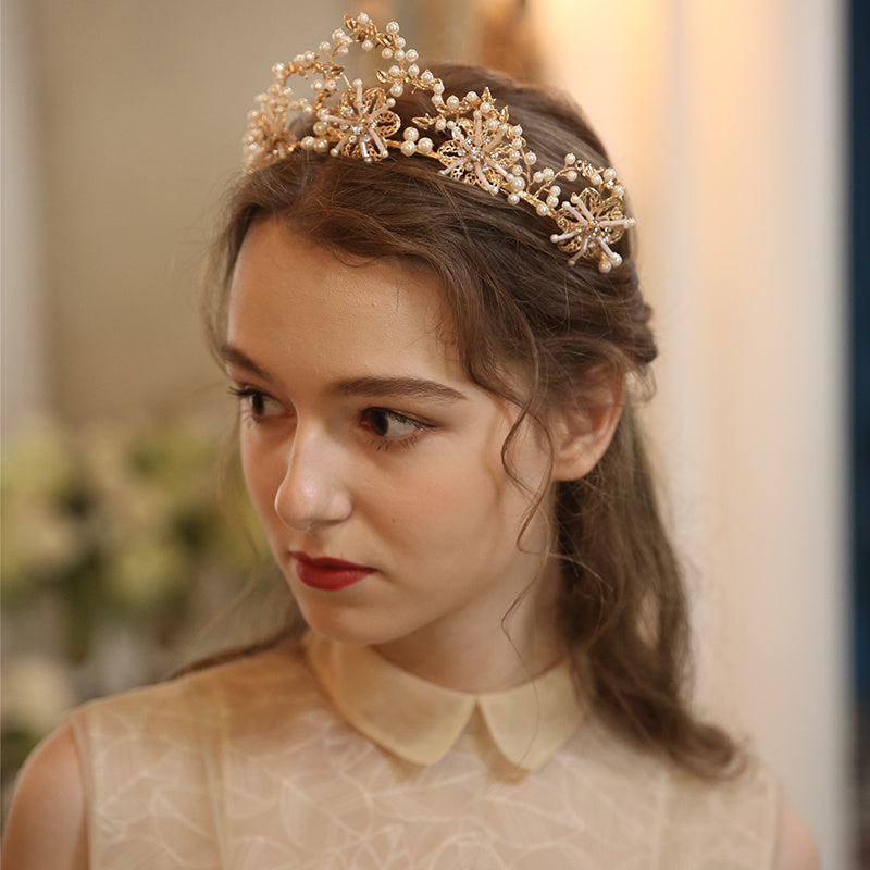 Best Bridal Jewelry Pearl Crystal Exquisite Headdress