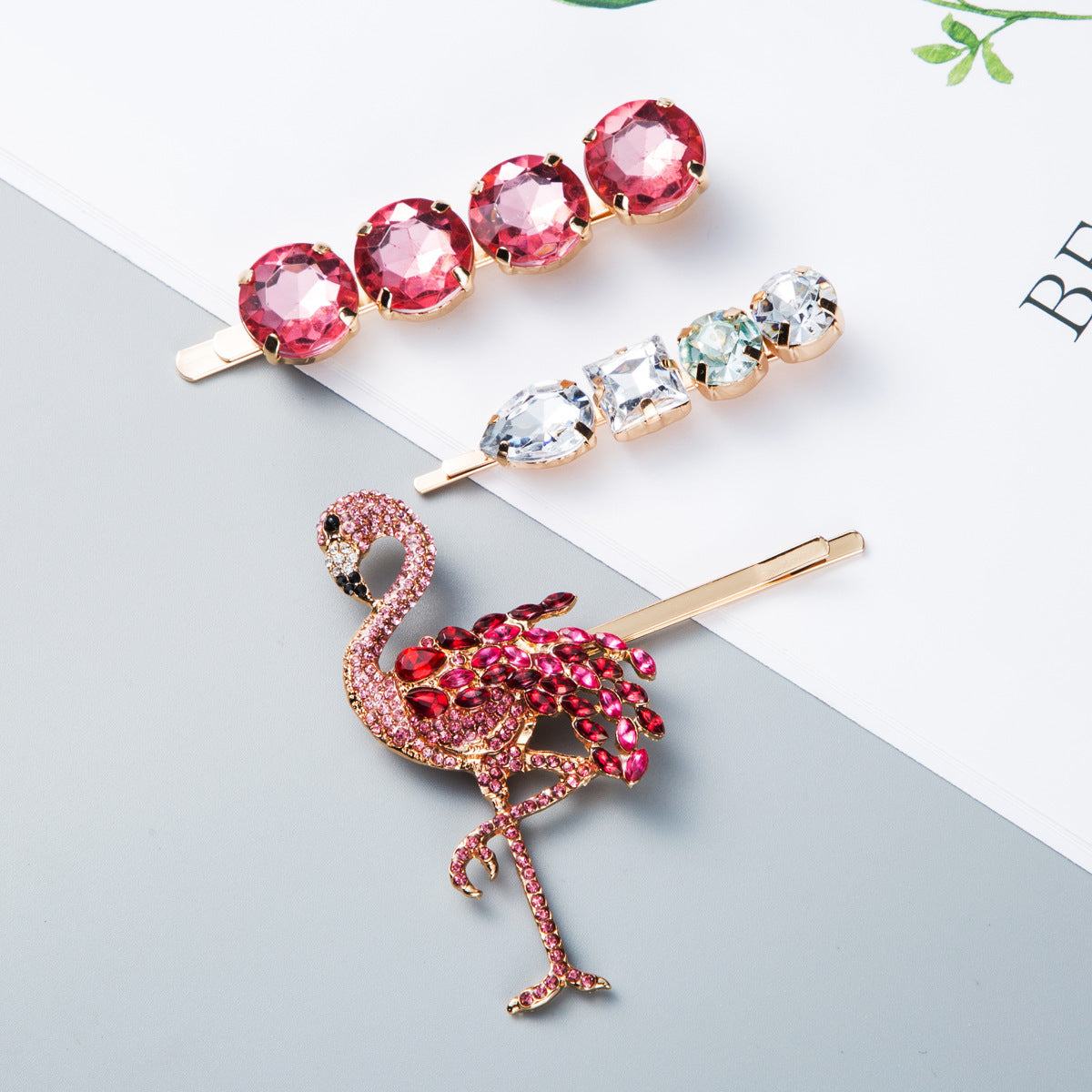 Acrylic Hair clips Set Bobby Pins BB Clips