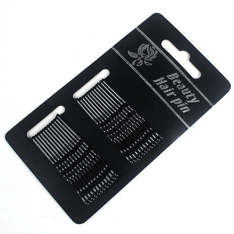 Black high-end Non-Shedding Paint Net Red Hair Accessories Word Clip