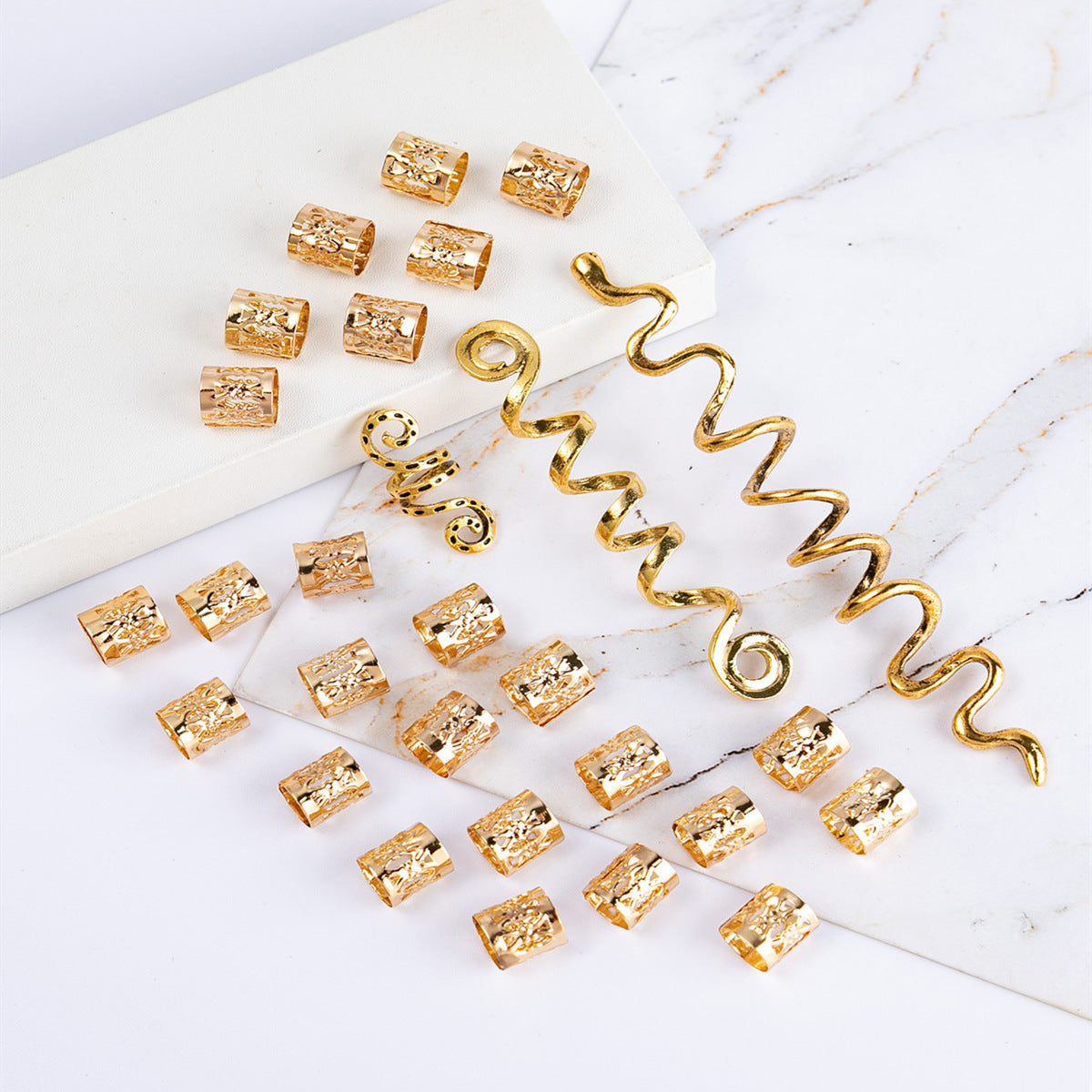 Retro National Style Spiral Dirty Braid Hair Clip